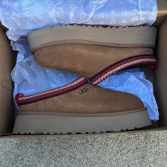 UGG Tazz Womens Slippers Size 9 Chestnut Brand New! - Picture 13 of 14